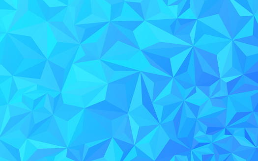 Blue Glass Prism Background