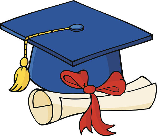 Graduation Hat Clipart Illustrations, Royalty-Free Vector Graphics