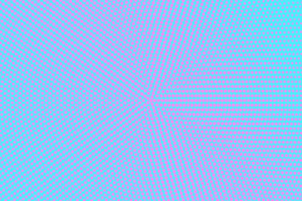Blue purple dotted halftone vector background. Horizontal gradient halftone banner template. vector art illustration