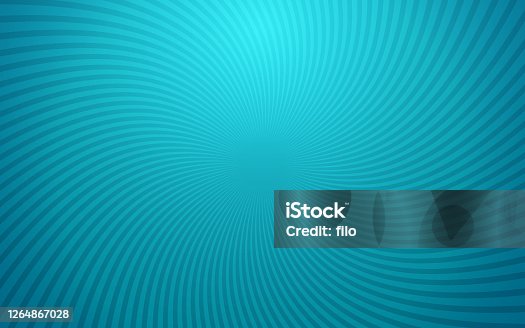 istock Blue Swirl Abstract Background 1264867028