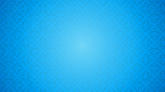 Blue Thai pattern background vector illustration. Thai element pattern on blue background.