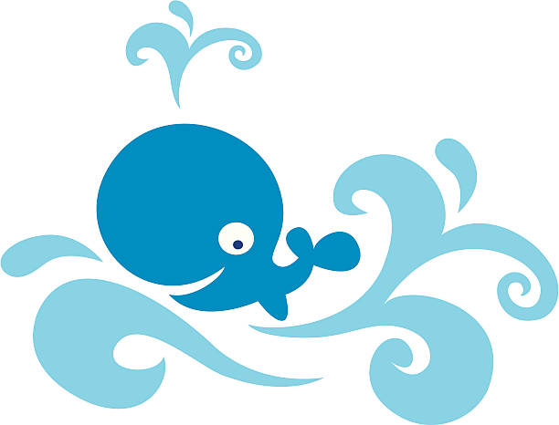 illustrations, cliparts, dessins animés et icônes de bleu whale - event