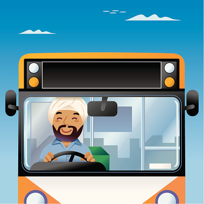 Bollywood Bus driver