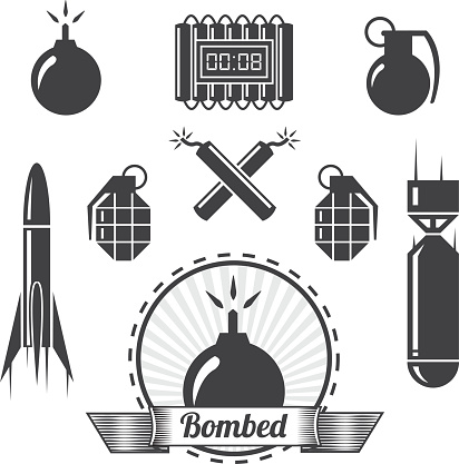 Bomb Vector set