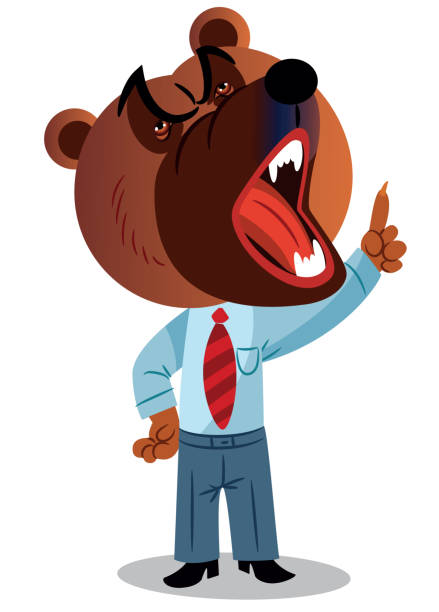 ilustraciones, imágenes clip art, dibujos animados e iconos de stock de oso jefe - nyse