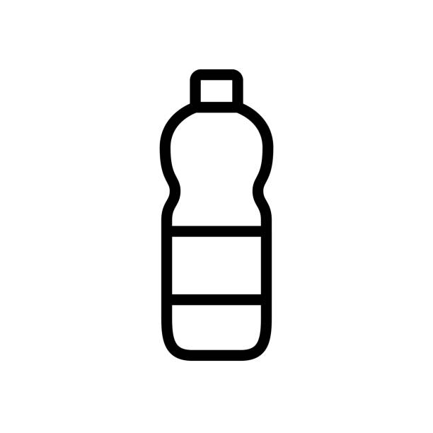 ボトル - ペットボトル点のイラスト素材／クリップアート素材／マンガ素材／アイコン素材