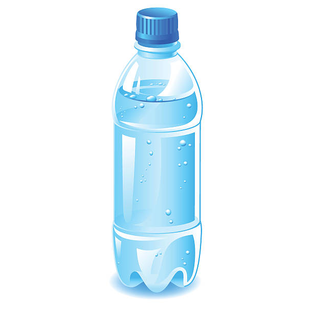 ボトル入りウォーター - ペットボトル点のイラスト素材／クリップアート素材／マンガ素材／アイコン素材