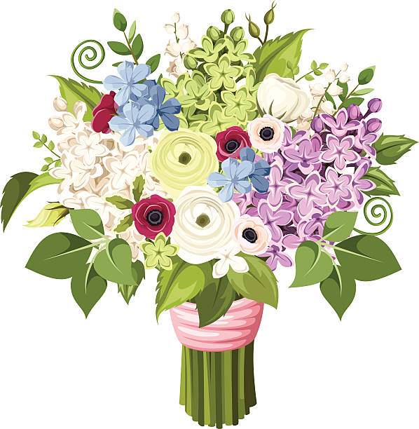 Royalty Free Bouquet Clip Art, Vector Images