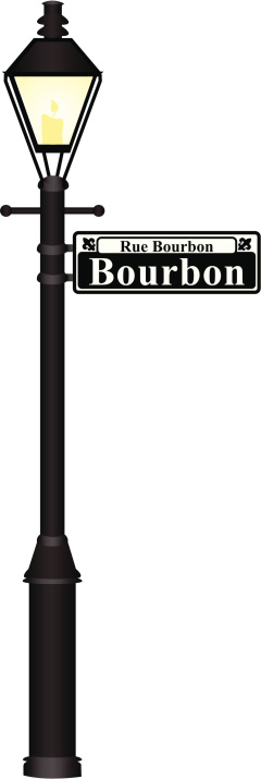 Bourbon Street Sign