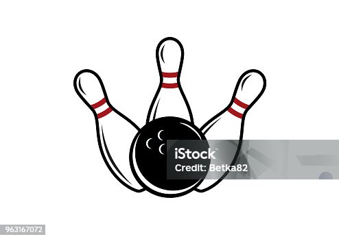 istock Bowling vector image 963167072