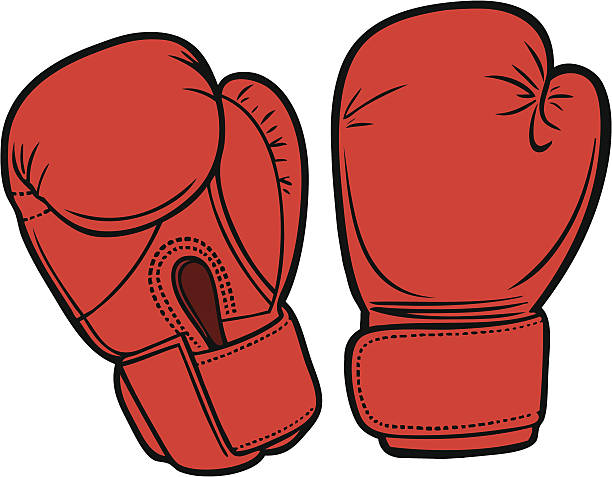 Boxing Gloves  boxing gloves stock illustrations