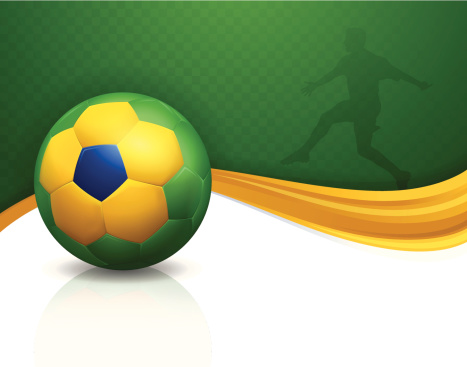Brazil Soccer Background