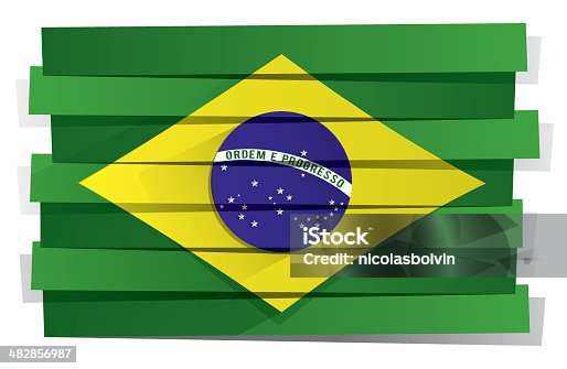 istock Brazilian Flag 482856987
