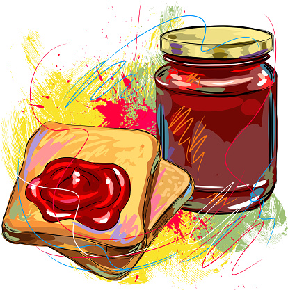 Bread and Jam Drawing
