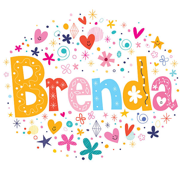 brenda name design - buendia 幅插畫檔、美工圖案、卡通及圖標