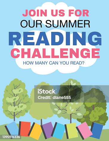 istock Bright Kids Summer Reading Challenge Poster 1395914336