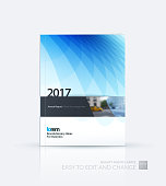 istock Brochure template layout, cover design annual report, magazine, 546438130