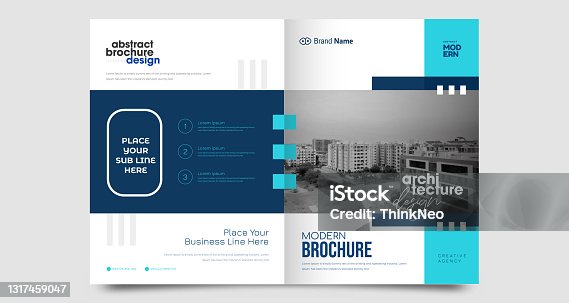 istock Brochure template layout design. Corporate business annual report, catalog, magazine, brochure, flyer mockup. 1317459047