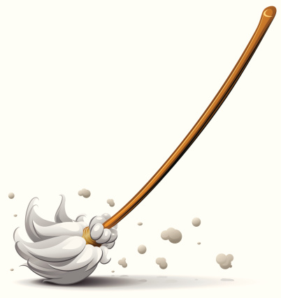 broom sweep floor