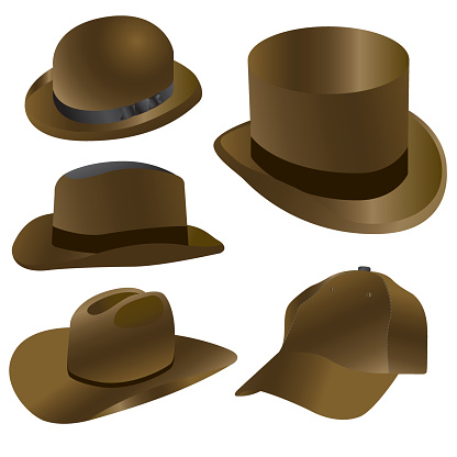 Brown hats