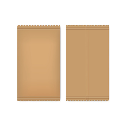 Brown paper package for seeds, sugar or spice.