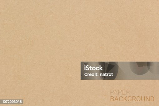 istock Brown paper texture background. Vector illustration eps 10. 1072003048