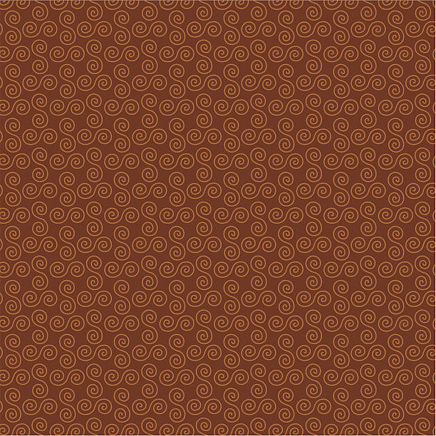 brown swirl background pattern  chocolate designs stock illustrations