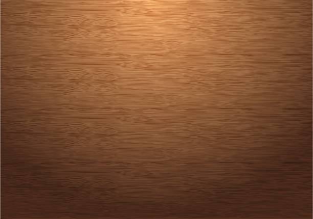 Brown wood plate texture pattern with down light vector background illustration. Brown wood plate texture pattern with down light vector background illustration. wood grain stock illustrations