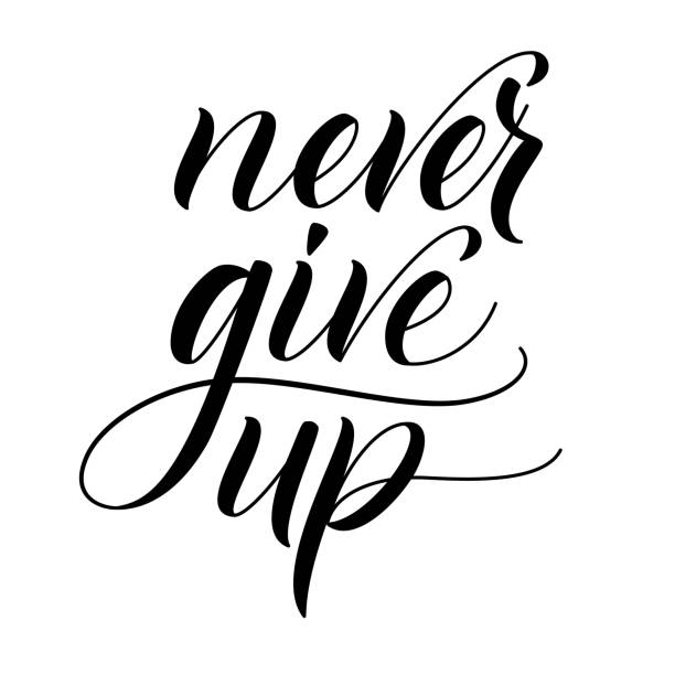 Word For Never Giving Up Illustrations, Royalty-Free Vector Graphics ...
