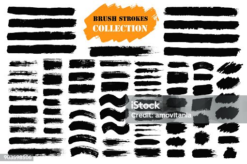 istock Brush strokes text boxes 903598506