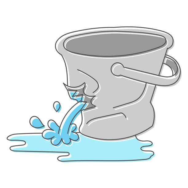 Leaking Bucket Illustrations, Royalty-Free Vector Graphics & Clip Art ...