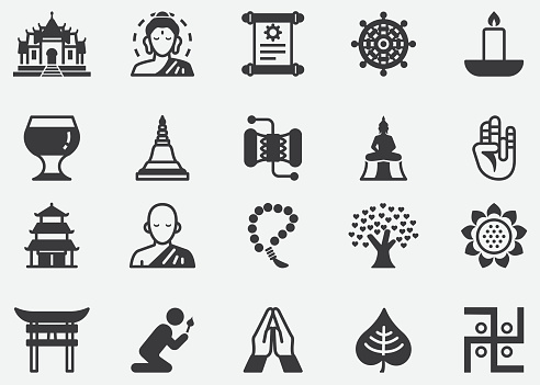 Buddhism , Thailand , Japan , Asia , Zen , Buddha ,Buddha statue Pixel Perfect Icons