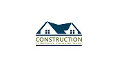 istock Building, home construction working industry Business Card concept design.- Vector illustration 1309311923