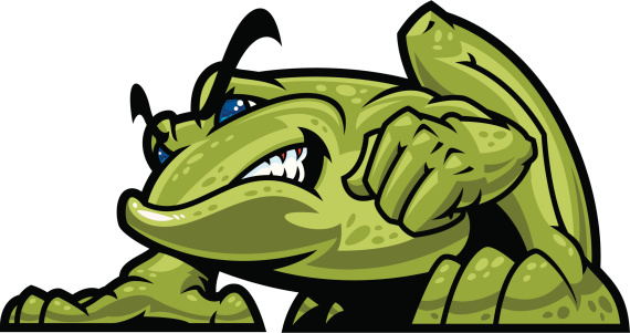 Bullfrog Mascot