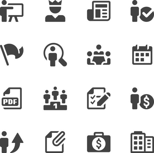 Business And Human Resources Icons