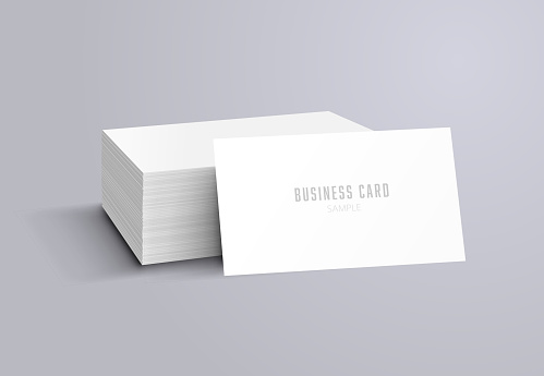 business card mockup