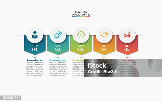 istock Business data visualization. timeline infographic icons designed for abstract background template 1303101681