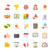 istock Business Flat Icons. Material Design Icons. Pixel Perfect. For Mobile and Web. Contains such icons as Achievement, Success, Support, Trophy, Time Management, Isometric Money, Chart, Finance, Delivery, Office. 1193038594