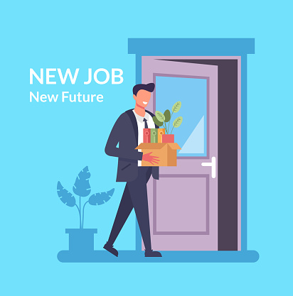 job hiring office employee vector cartoon human worker character man business illustration finding resources clip isolated concept flat graphic illustrations