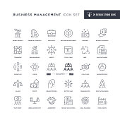 29 Business Management Icons - Editable Stroke - Easy to edit and customize - You can easily customize the stroke with
