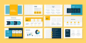 istock Business minimal slides presentation template 1298532816