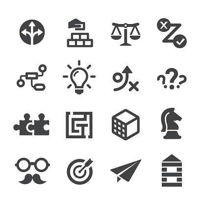Business Solution Icons vector