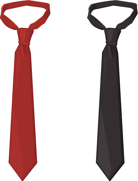 Business Tie A vector illustration of a tie for business clothing. necktie stock illustrations