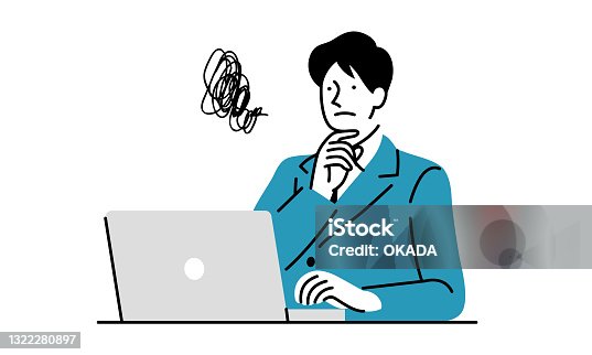 istock A businessman using a laptop in need 1322280897