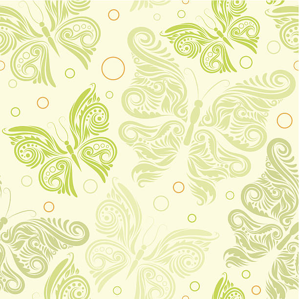 Butterfly Pattern vector art illustration