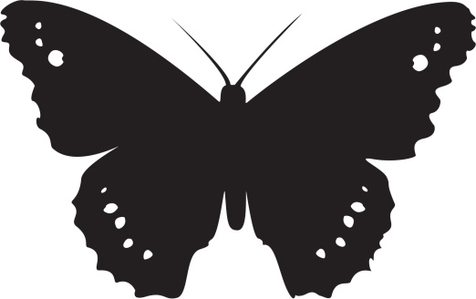 Download Butterfly Silhouette Vector Stock Illustration - Download ...