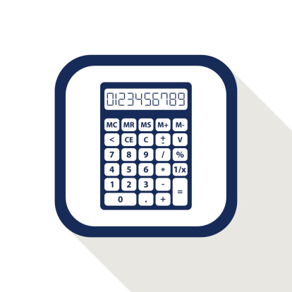 calculator flat icon