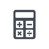 istock Calculator icon. Accounting sign. Calculate finance symbol - stock vector 1137975153