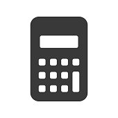 istock Calculator Icon Vector 1182536785
