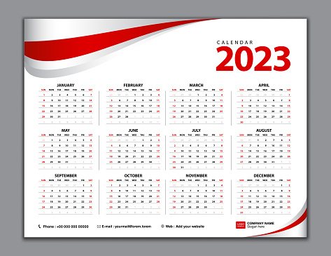Vetores de Calend rio 2023 Calend rio Simples Mesa Semana Vetores de Calend rio 2023 Calend rio Simples Mesa Semana